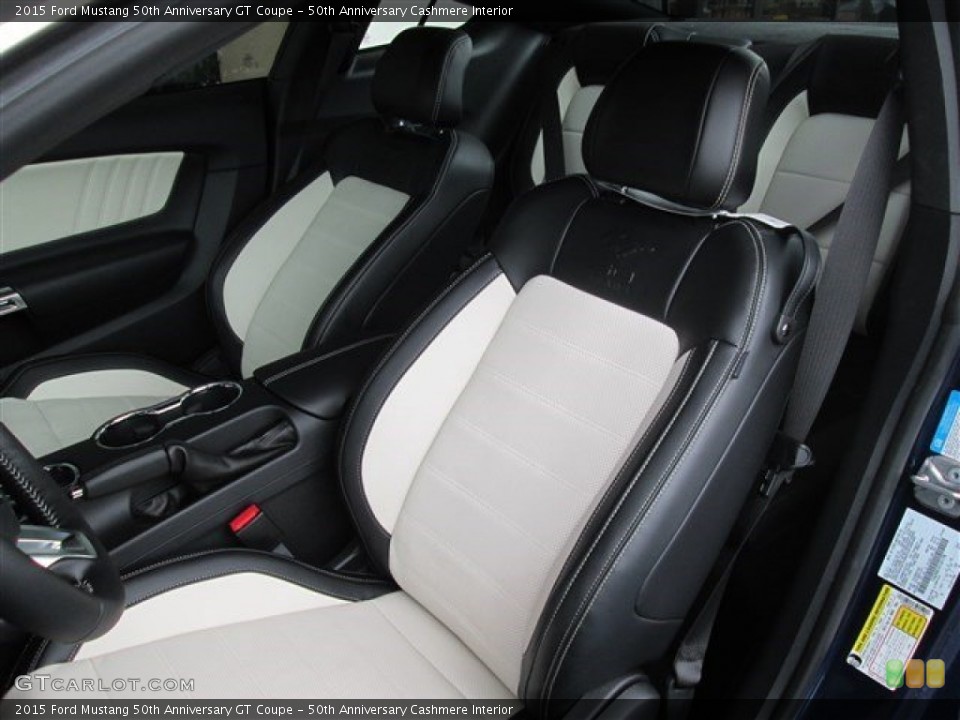 50th Anniversary Cashmere Interior Front Seat for the 2015 Ford Mustang 50th Anniversary GT Coupe #101370718