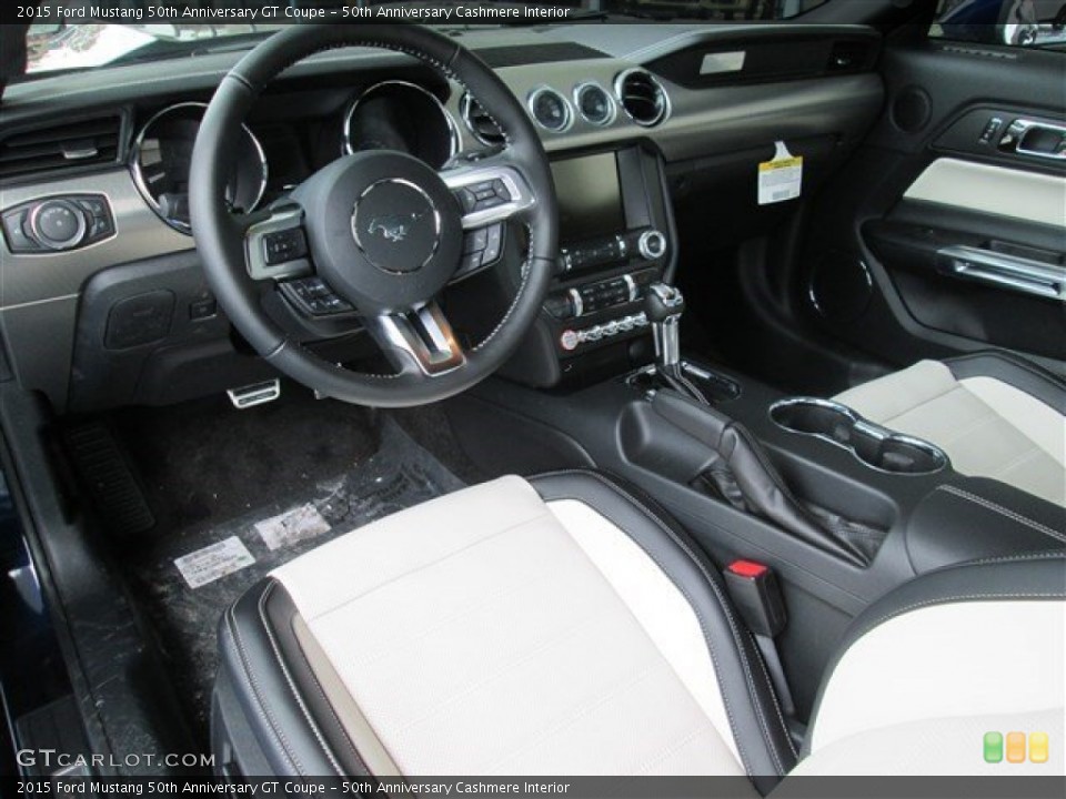 50th Anniversary Cashmere Interior Photo for the 2015 Ford Mustang 50th Anniversary GT Coupe #101370744