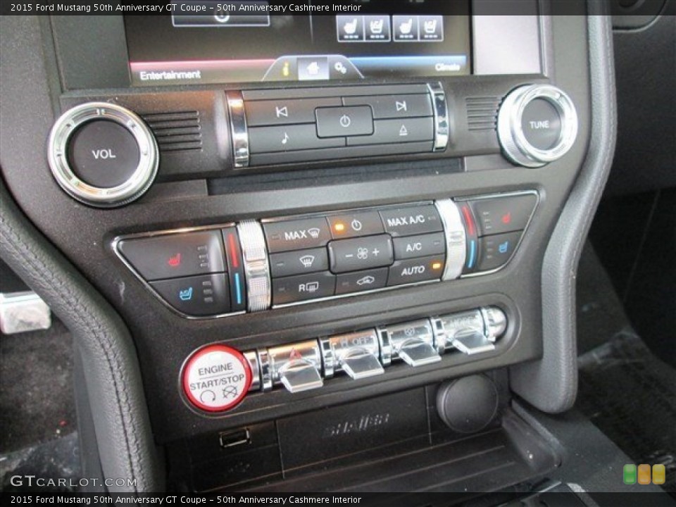 50th Anniversary Cashmere Interior Controls for the 2015 Ford Mustang 50th Anniversary GT Coupe #101370819