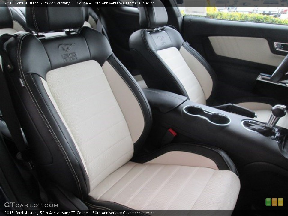 50th Anniversary Cashmere Interior Front Seat for the 2015 Ford Mustang 50th Anniversary GT Coupe #101370912