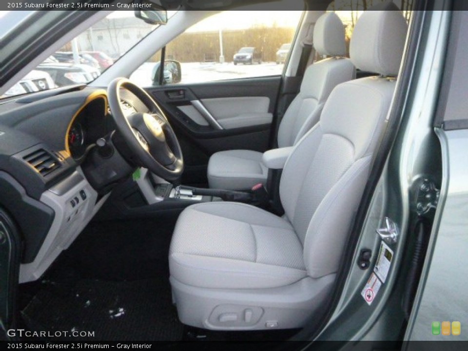 Gray Interior Photo for the 2015 Subaru Forester 2.5i Premium #101371734