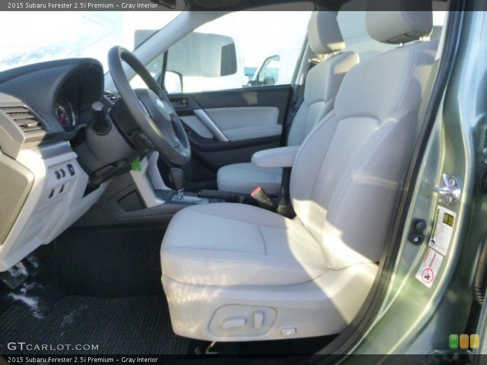 Gray Interior Photo for the 2015 Subaru Forester 2.5i Premium #101372517