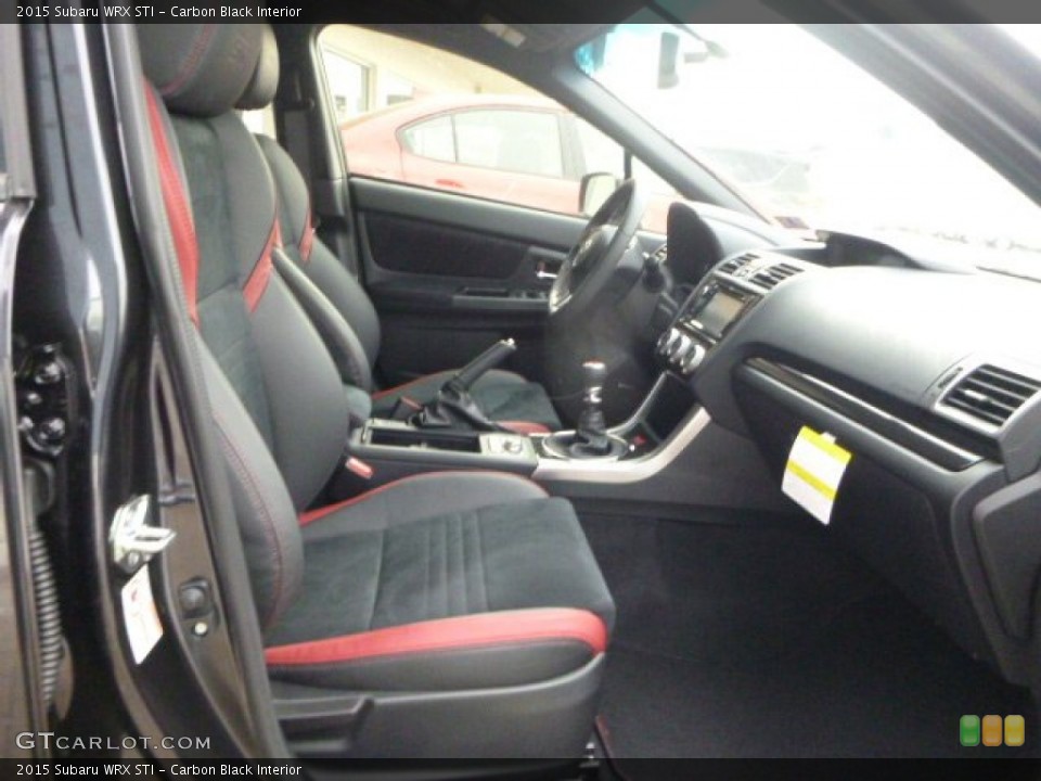 Carbon Black Interior Front Seat for the 2015 Subaru WRX STI #101373183