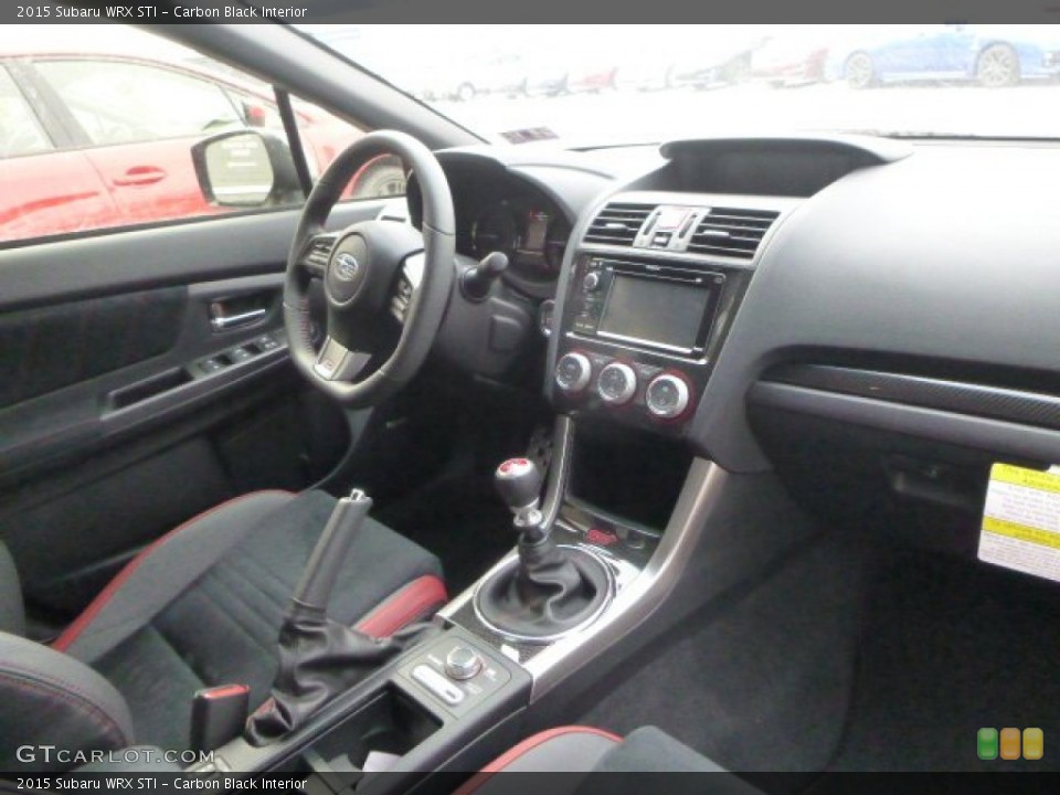 Carbon Black Interior Dashboard for the 2015 Subaru WRX STI #101373201