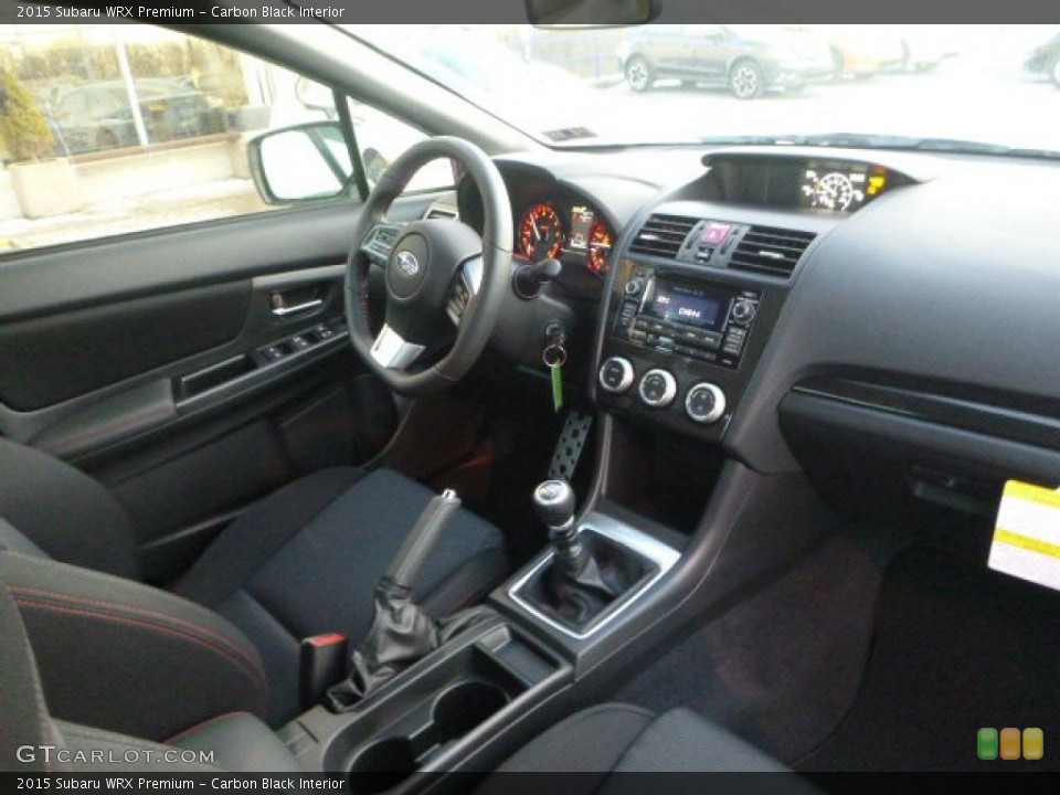 Carbon Black Interior Photo for the 2015 Subaru WRX Premium #101373575