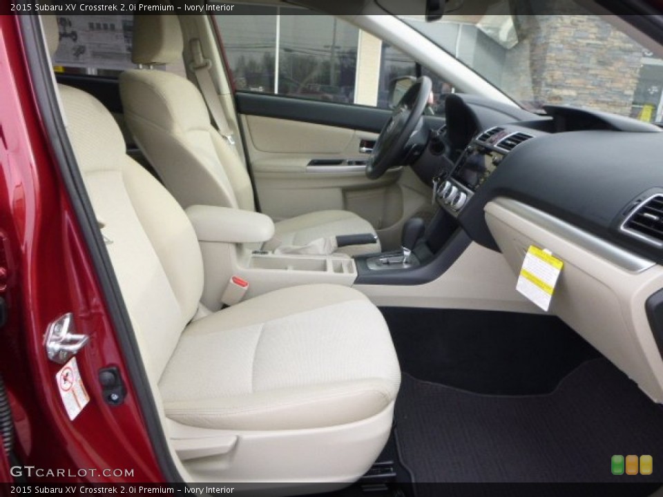Ivory Interior Front Seat for the 2015 Subaru XV Crosstrek 2.0i Premium #101375502