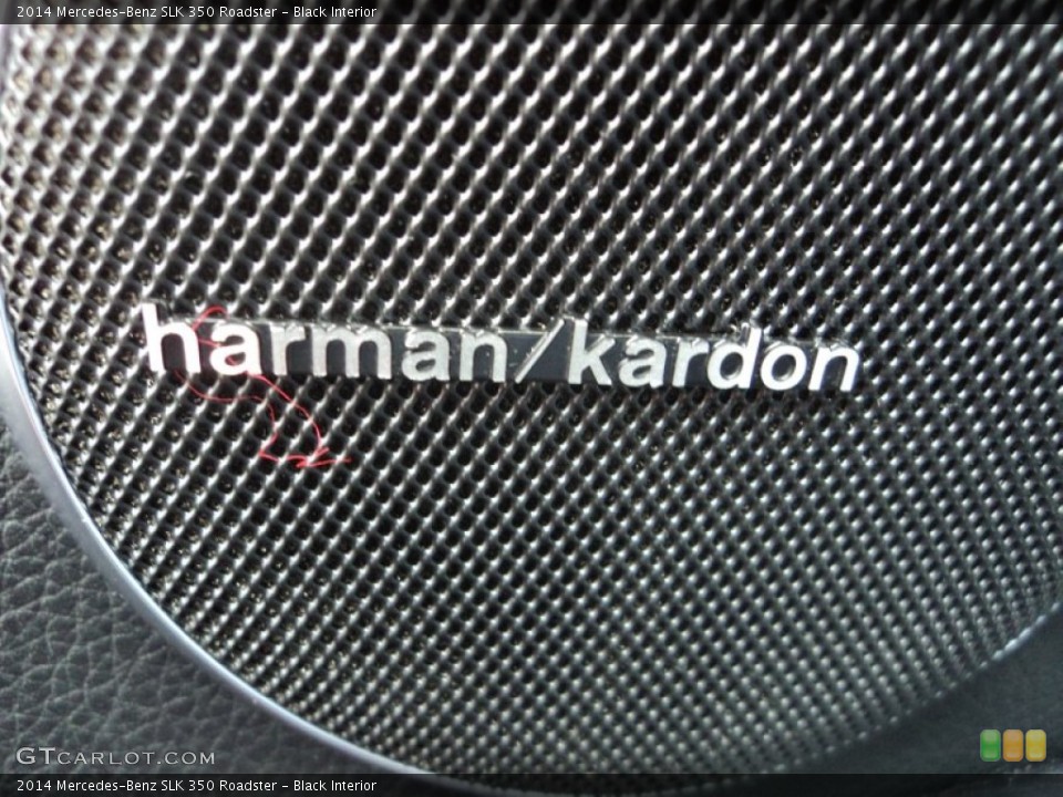 Black Interior Audio System for the 2014 Mercedes-Benz SLK 350 Roadster #101378793