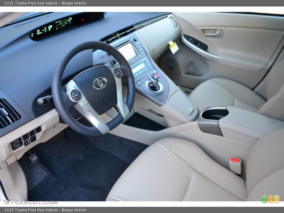 Bisque Interior Photo for the 2015 Toyota Prius Four Hybrid #101378979
