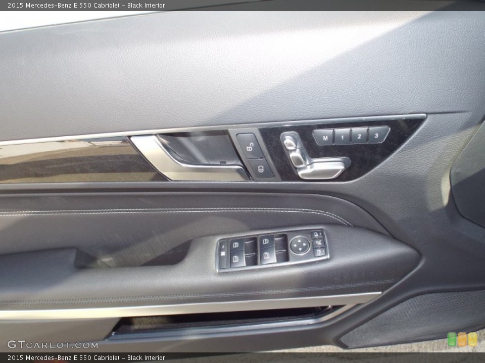 Black Interior Door Panel for the 2015 Mercedes-Benz E 550 Cabriolet #101379768