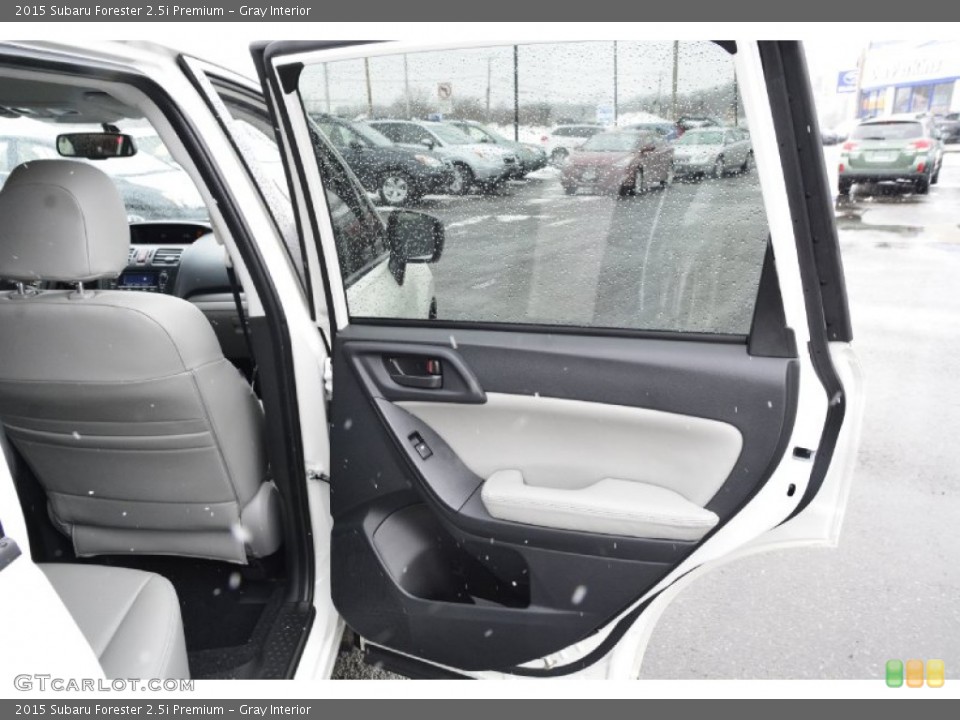 Gray Interior Door Panel for the 2015 Subaru Forester 2.5i Premium #101381682