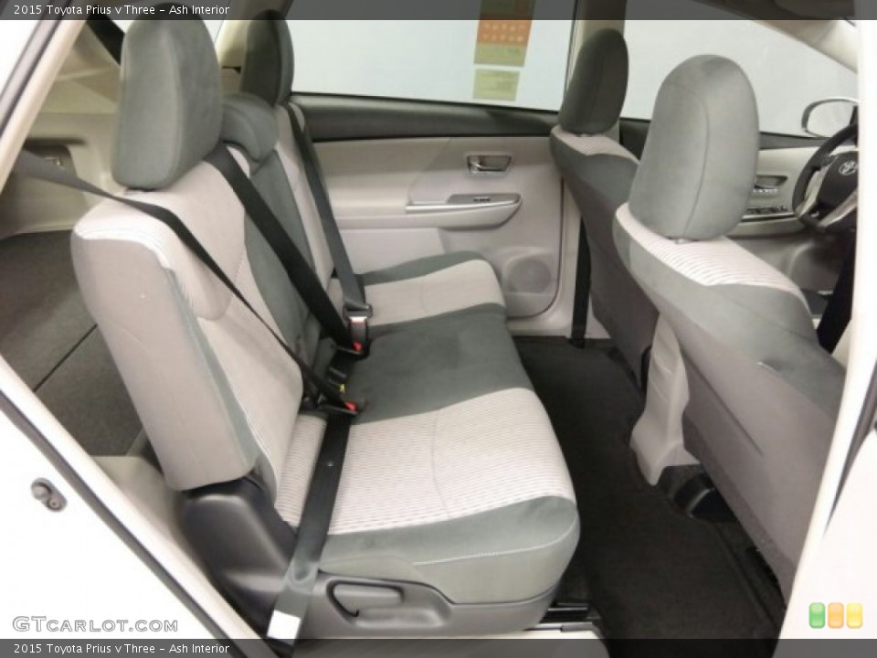 Ash Interior Rear Seat for the 2015 Toyota Prius v Three #101386035