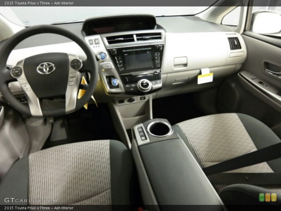 Ash Interior Photo for the 2015 Toyota Prius v Three #101386110