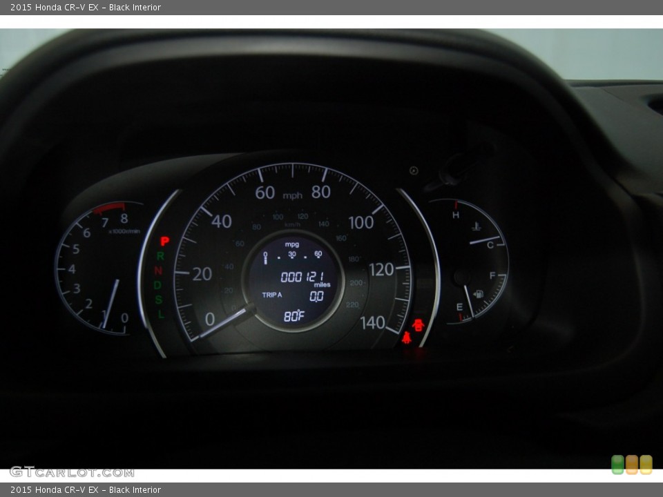 Black Interior Gauges for the 2015 Honda CR-V EX #101402409