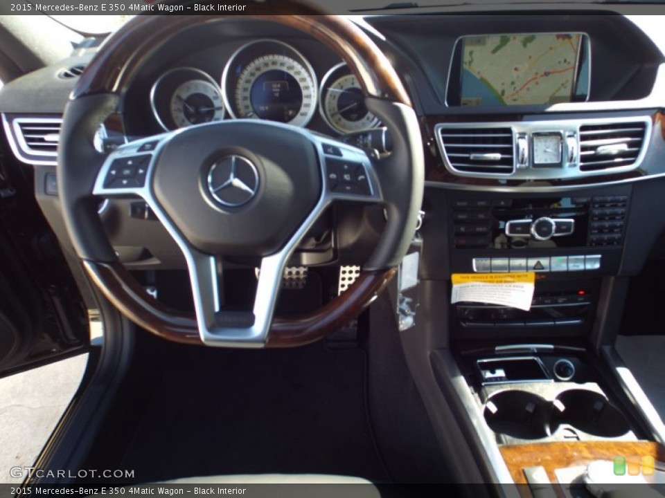 Black Interior Controls for the 2015 Mercedes-Benz E 350 4Matic Wagon #101407081