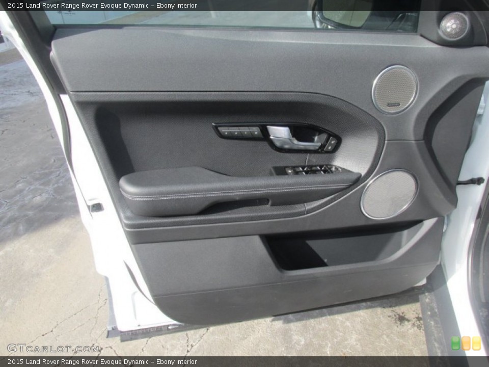 Ebony Interior Door Panel for the 2015 Land Rover Range Rover Evoque Dynamic #101414167