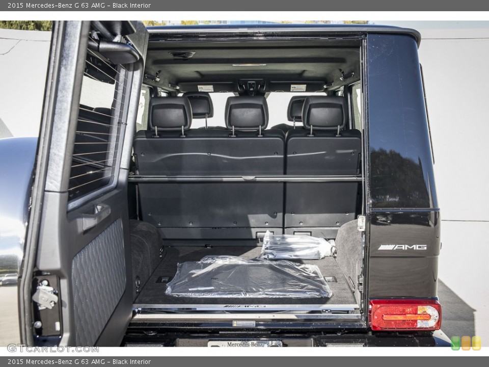 Black Interior Trunk for the 2015 Mercedes-Benz G 63 AMG #101416564