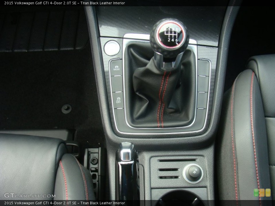 Titan Black Leather Interior Transmission for the 2015 Volkswagen Golf GTI 4-Door 2.0T SE #101420513
