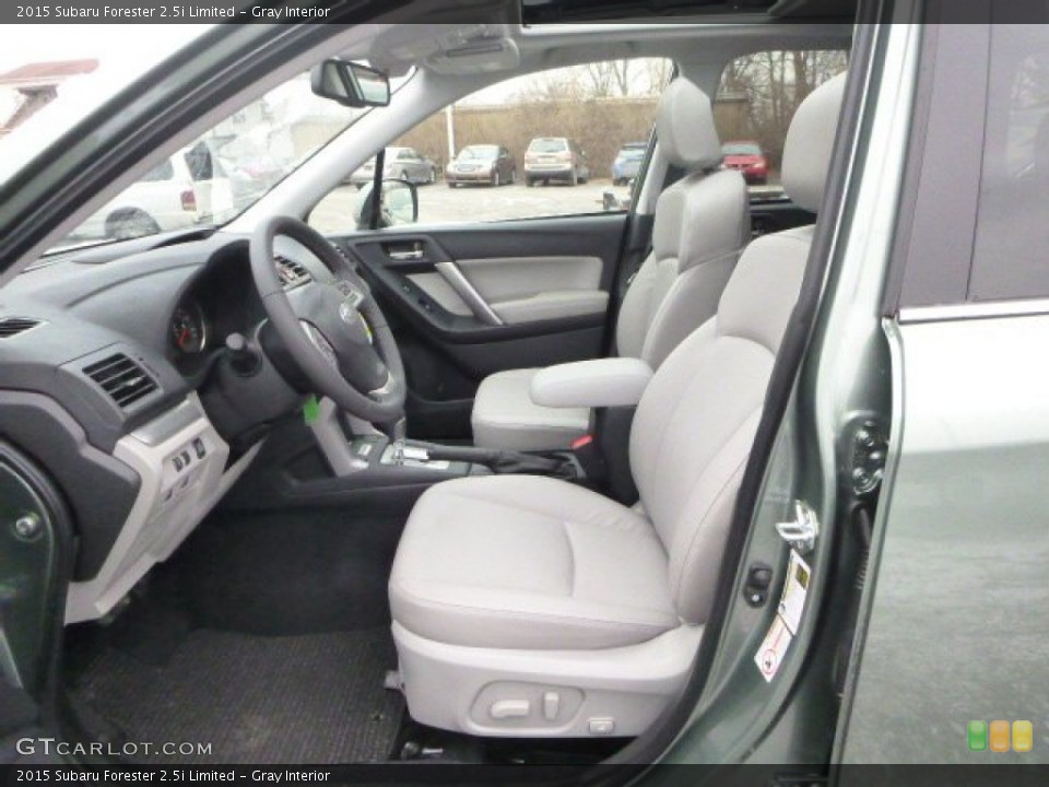 Gray Interior Photo for the 2015 Subaru Forester 2.5i Limited #101420539