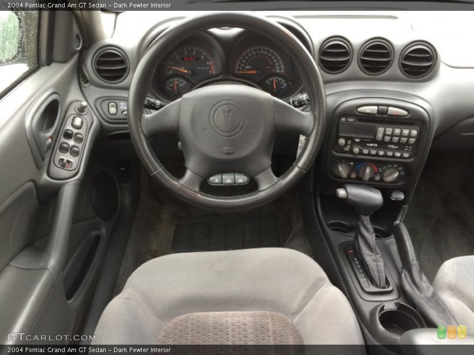 Dark Pewter Interior Dashboard for the 2004 Pontiac Grand Am GT Sedan #101427316