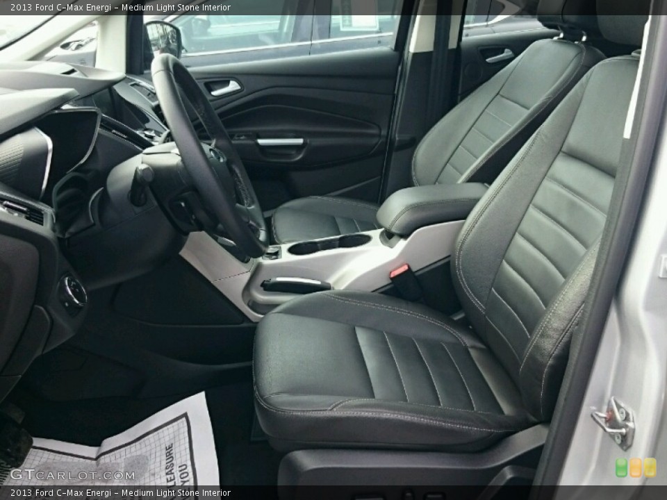 Medium Light Stone Interior Photo for the 2013 Ford C-Max Energi #101428447
