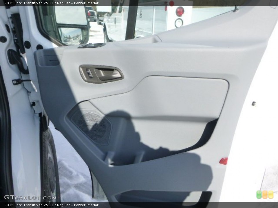Pewter Interior Door Panel for the 2015 Ford Transit Van 250 LR Regular #101447946