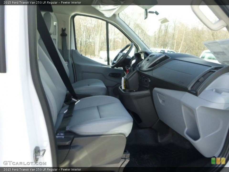 Pewter Interior Photo for the 2015 Ford Transit Van 250 LR Regular #101447970