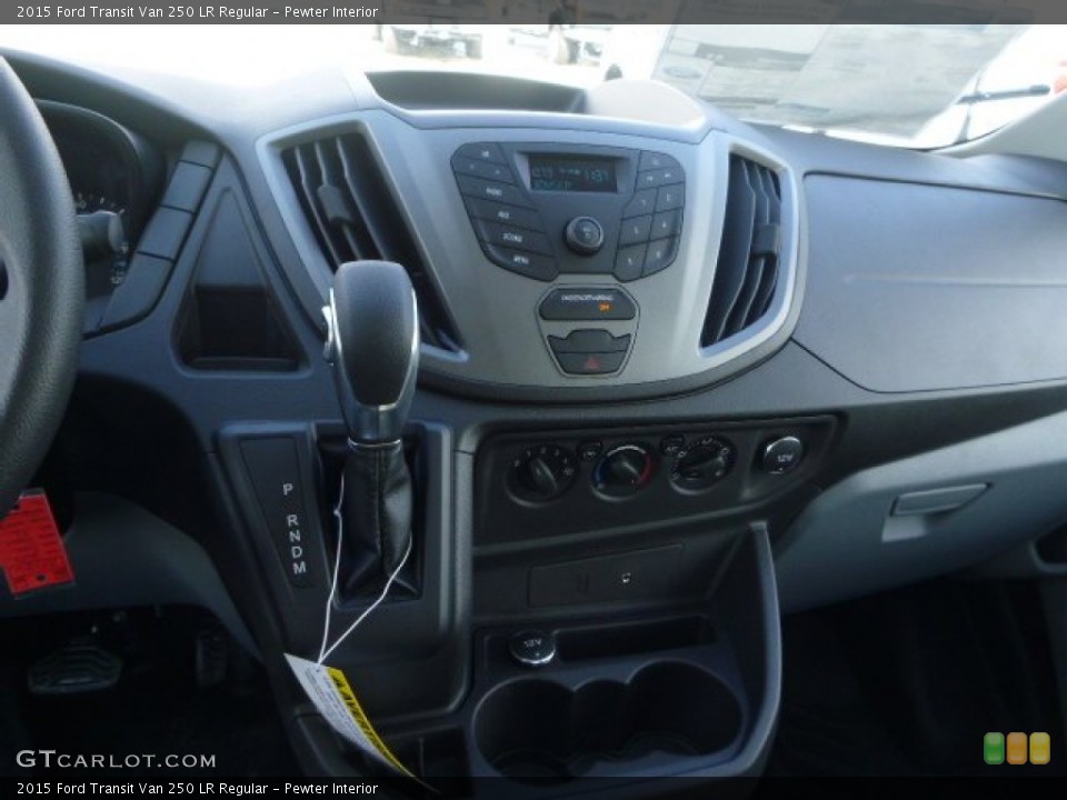 Pewter Interior Controls for the 2015 Ford Transit Van 250 LR Regular #101448099