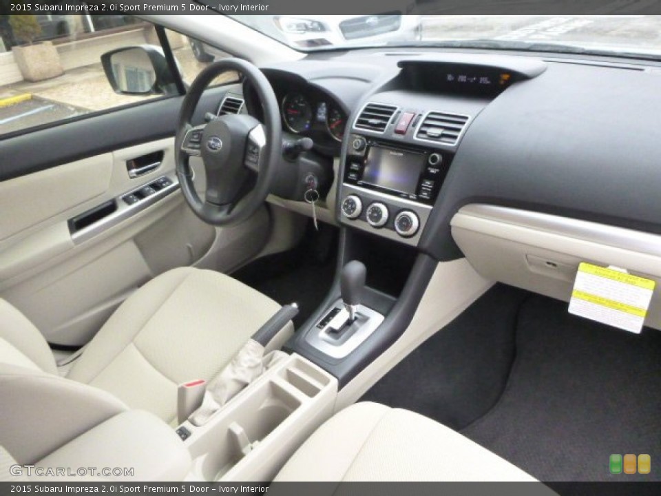Ivory Interior Dashboard for the 2015 Subaru Impreza 2.0i Sport Premium 5 Door #101453964