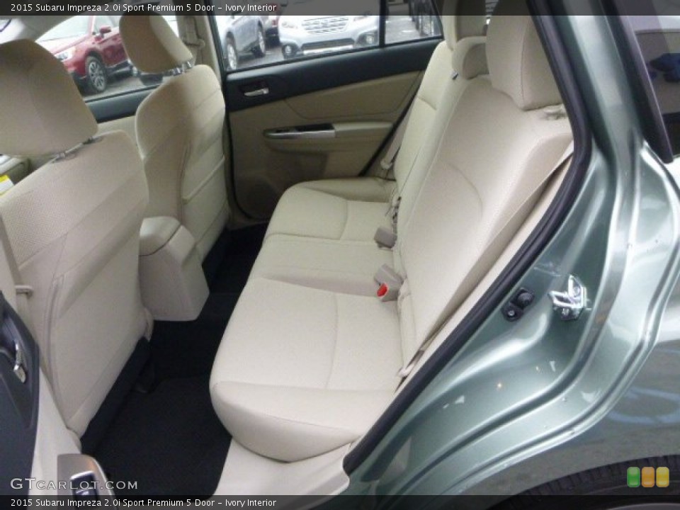 Ivory Interior Rear Seat for the 2015 Subaru Impreza 2.0i Sport Premium 5 Door #101454003