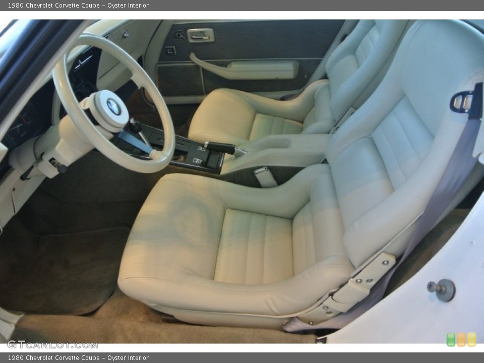 Oyster Interior Photo for the 1980 Chevrolet Corvette Coupe #101456592
