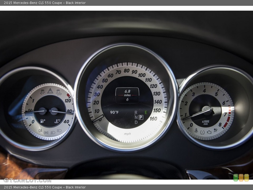 Black Interior Gauges for the 2015 Mercedes-Benz CLS 550 Coupe #101457225