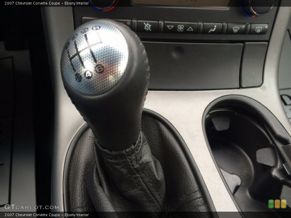 Ebony Interior Transmission for the 2007 Chevrolet Corvette Coupe #101460957