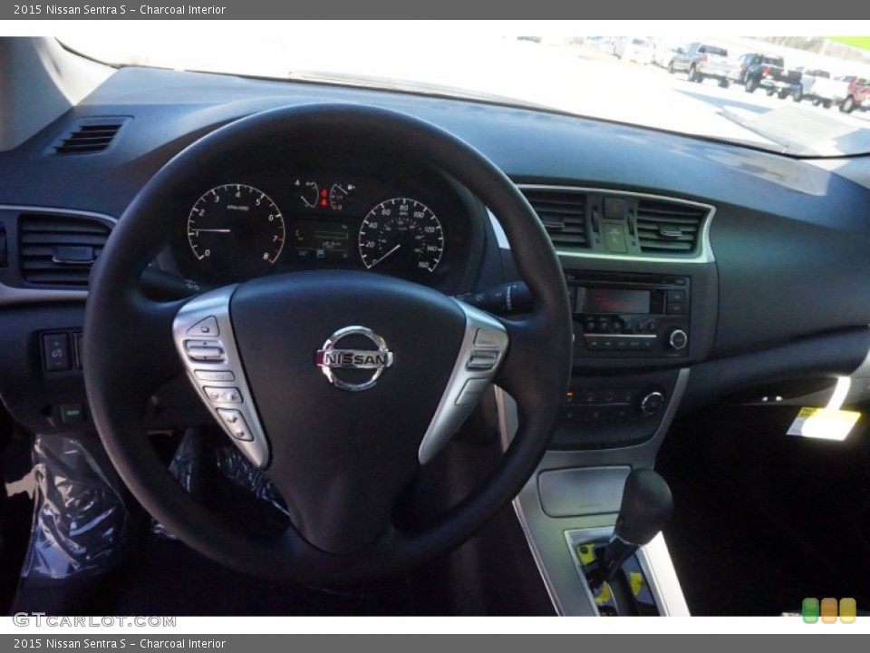 Charcoal 2015 Nissan Sentra Interiors