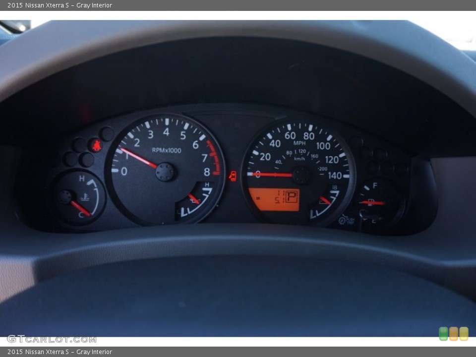 Gray Interior Gauges for the 2015 Nissan Xterra S #101467686
