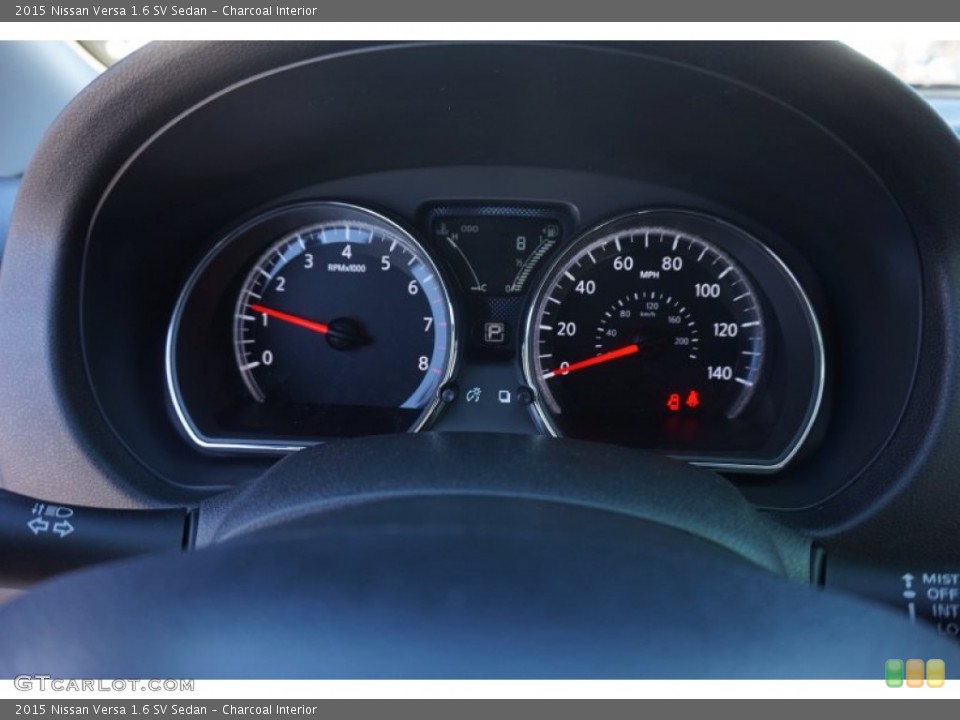 Charcoal Interior Gauges for the 2015 Nissan Versa 1.6 SV Sedan #101468526