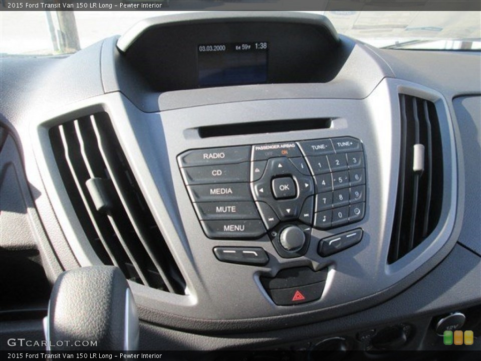 Pewter Interior Controls for the 2015 Ford Transit Van 150 LR Long #101474643