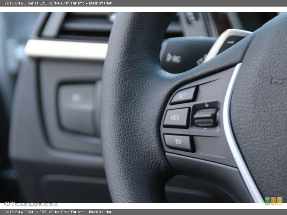 Black Interior Controls for the 2015 BMW 3 Series 328i xDrive Gran Turismo #101477568