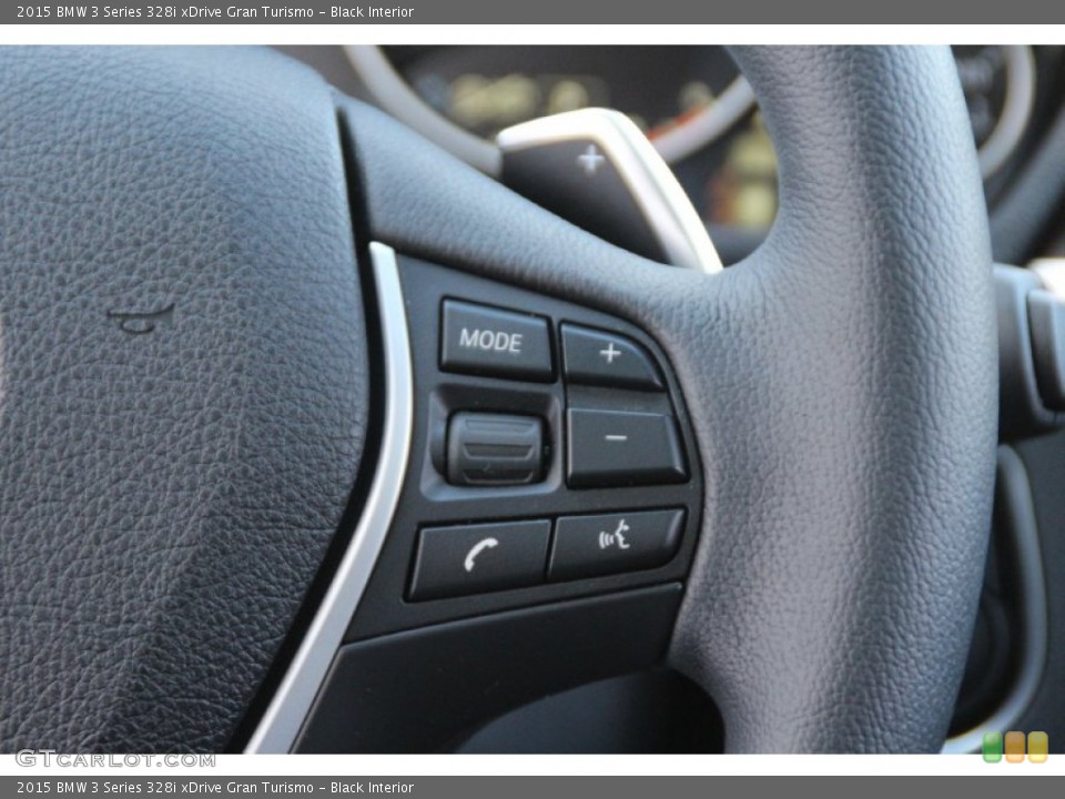 Black Interior Controls for the 2015 BMW 3 Series 328i xDrive Gran Turismo #101477583