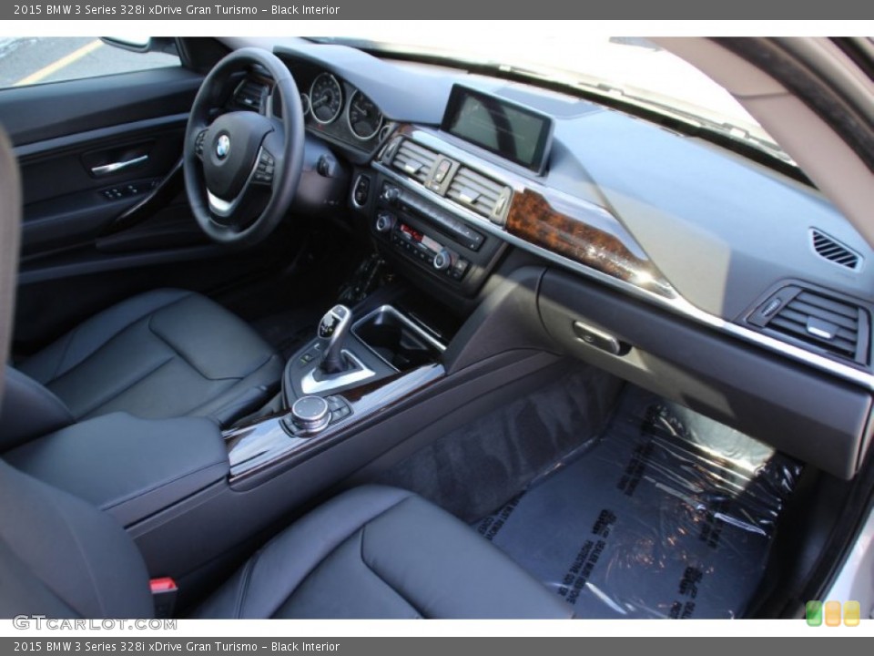 Black Interior Dashboard for the 2015 BMW 3 Series 328i xDrive Gran Turismo #101477736