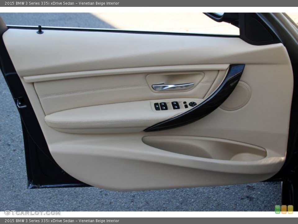 Venetian Beige Interior Door Panel for the 2015 BMW 3 Series 335i xDrive Sedan #101478042