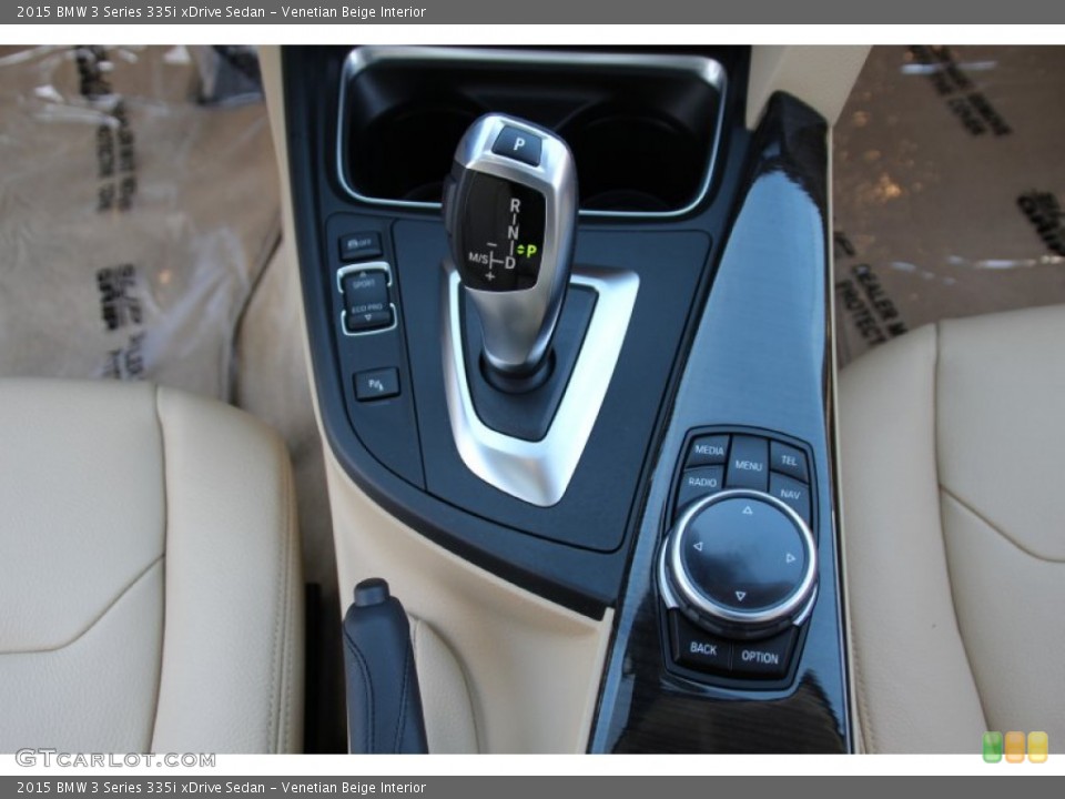 Venetian Beige Interior Transmission for the 2015 BMW 3 Series 335i xDrive Sedan #101478213