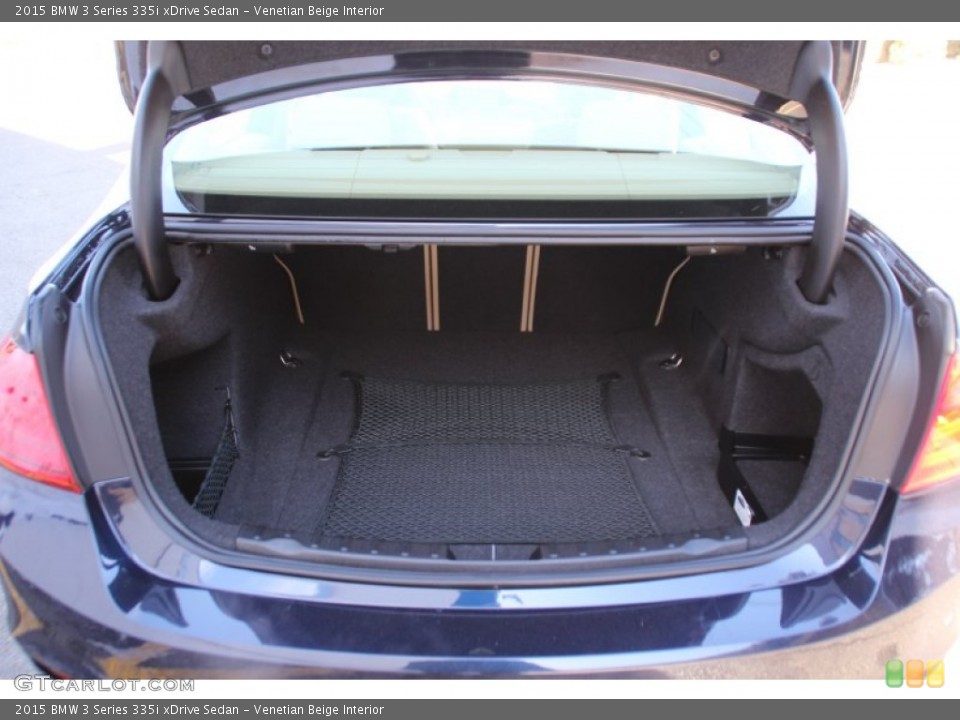 Venetian Beige Interior Trunk for the 2015 BMW 3 Series 335i xDrive Sedan #101478312