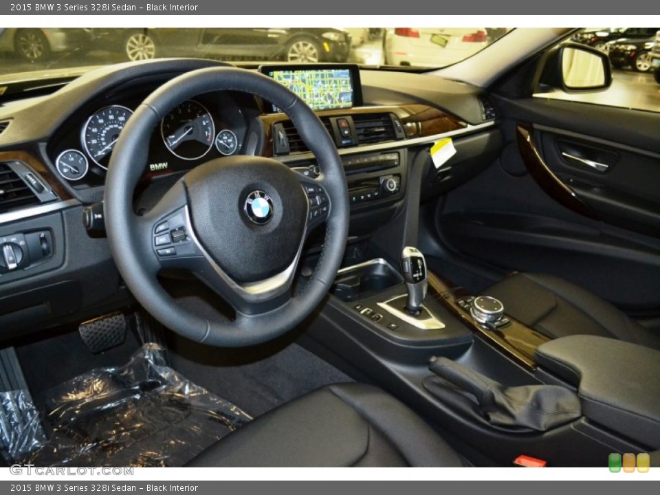 Black Interior Photo for the 2015 BMW 3 Series 328i Sedan #101481372