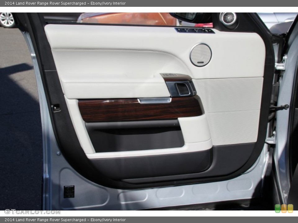 Ebony/Ivory Interior Door Panel for the 2014 Land Rover Range Rover Supercharged #101481459