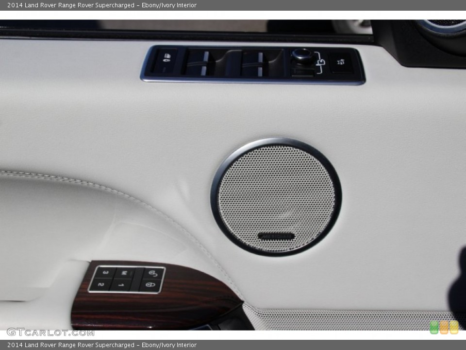 Ebony/Ivory Interior Controls for the 2014 Land Rover Range Rover Supercharged #101481477
