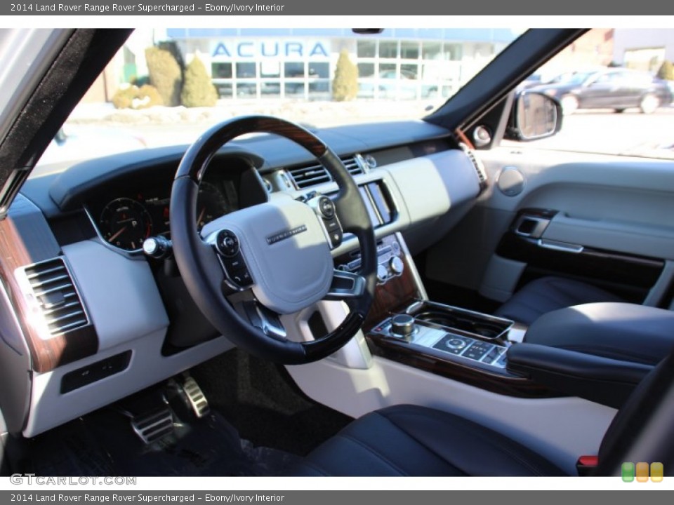 Ebony/Ivory 2014 Land Rover Range Rover Interiors