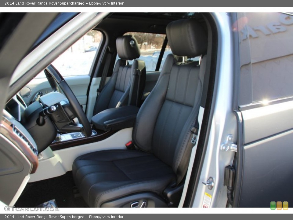 Ebony/Ivory Interior Front Seat for the 2014 Land Rover Range Rover Supercharged #101481591