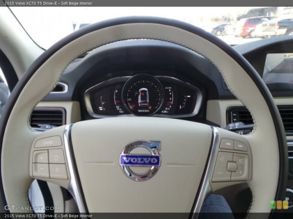 Soft Beige Interior Steering Wheel for the 2015 Volvo XC70 T5 Drive-E #101484645