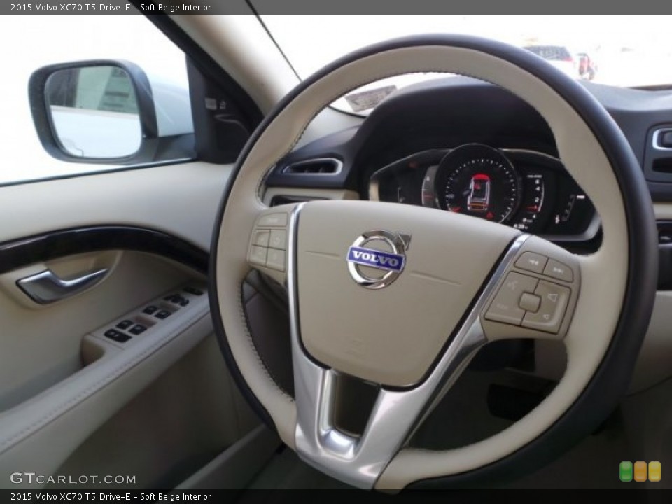 Soft Beige Interior Steering Wheel for the 2015 Volvo XC70 T5 Drive-E #101484711
