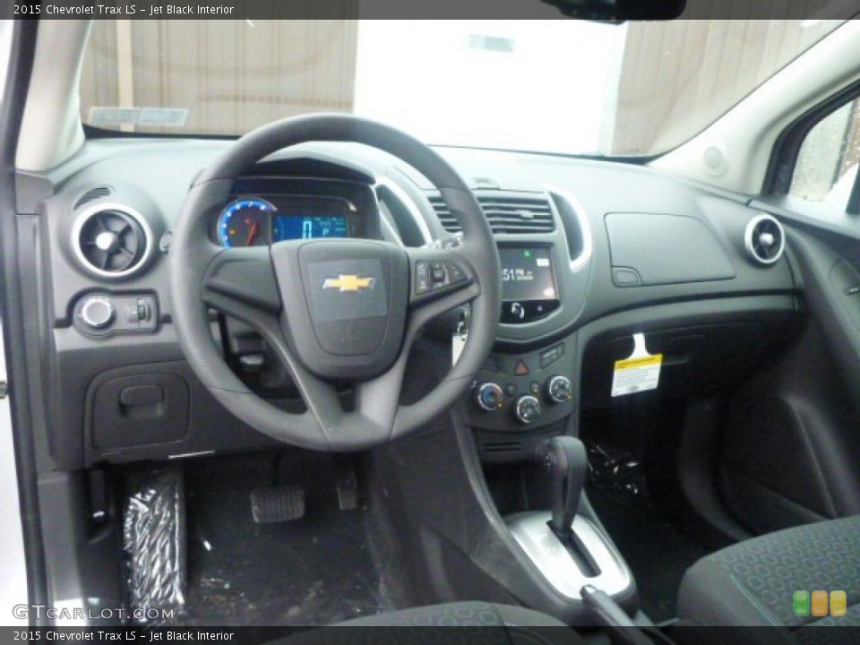 Jet Black Interior Prime Interior for the 2015 Chevrolet Trax LS #101489201